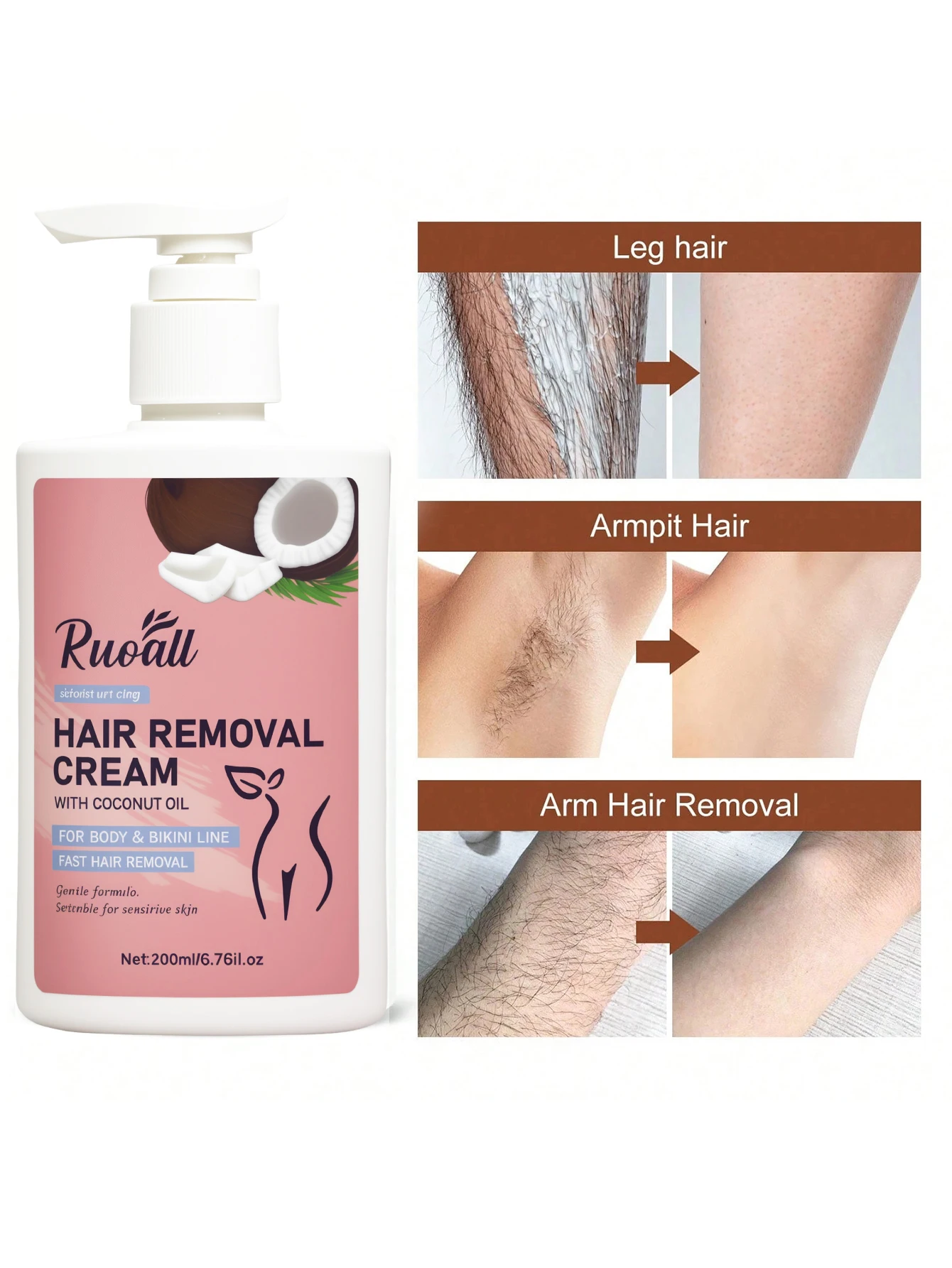 Coconut Gentle Hair Removal - Image 2