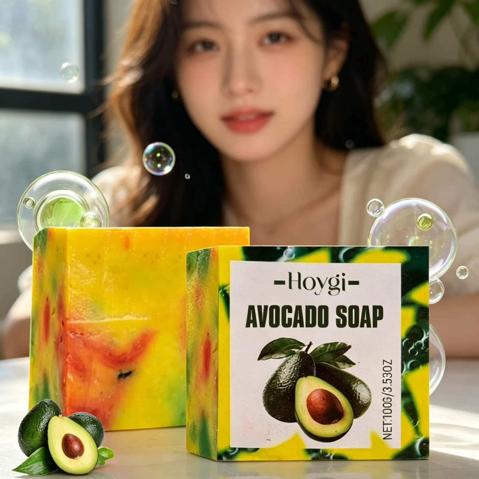 Hoygi Avocado Soap 100g - Image 2
