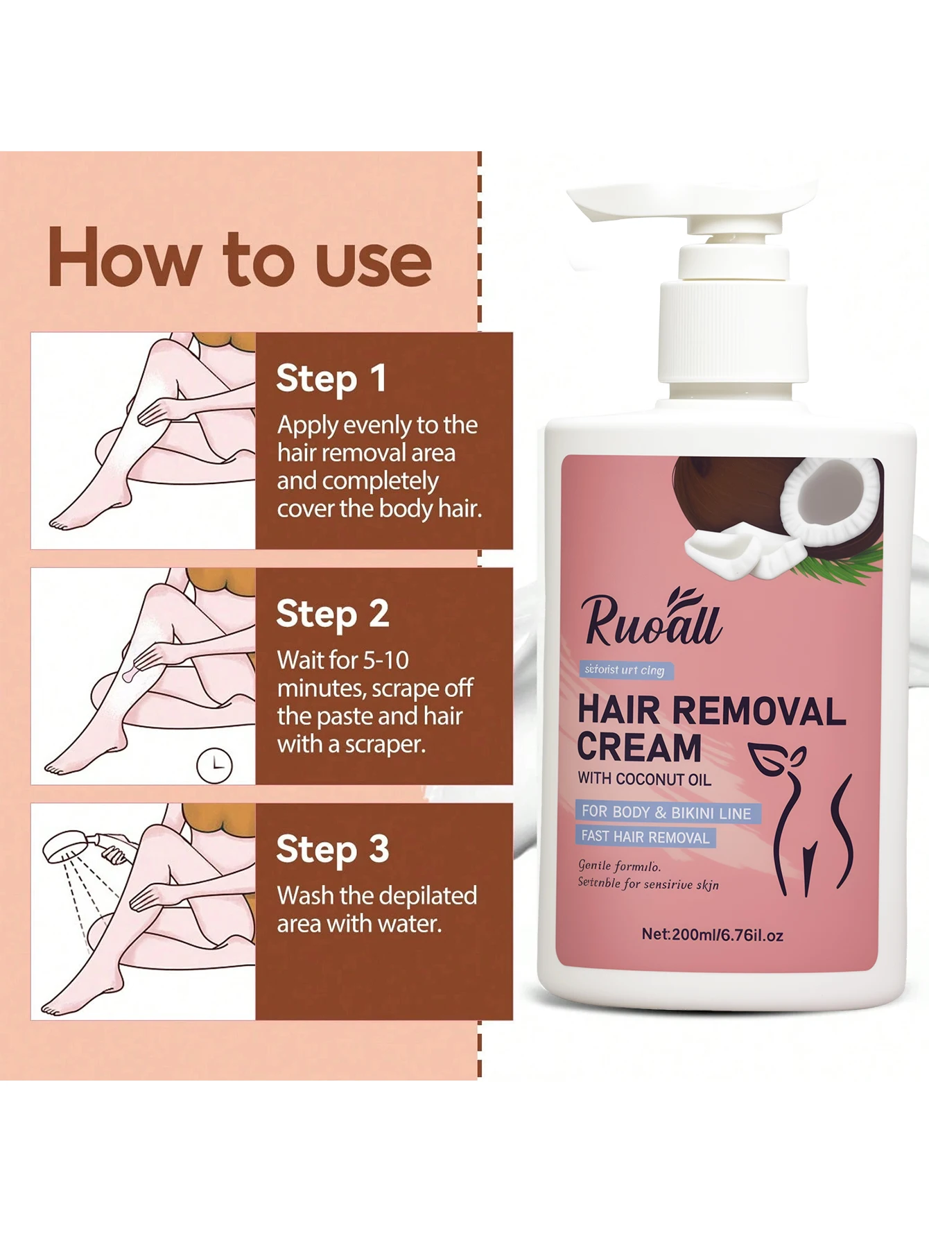 Coconut Gentle Hair Removal - Image 4