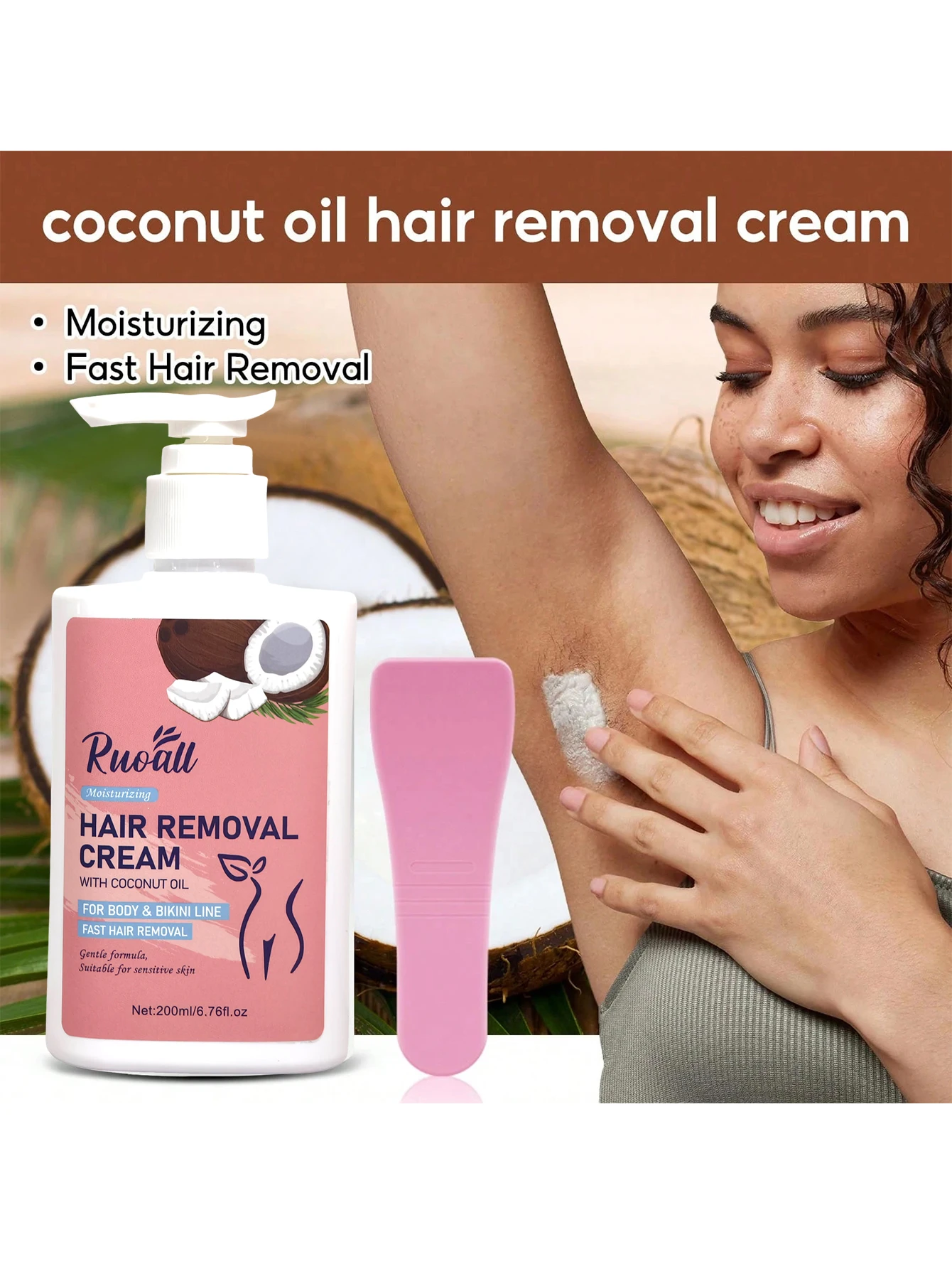 Coconut Gentle Hair Removal - Image 1